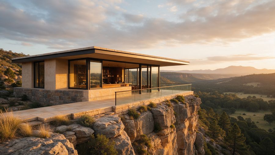 Bluff exterior render