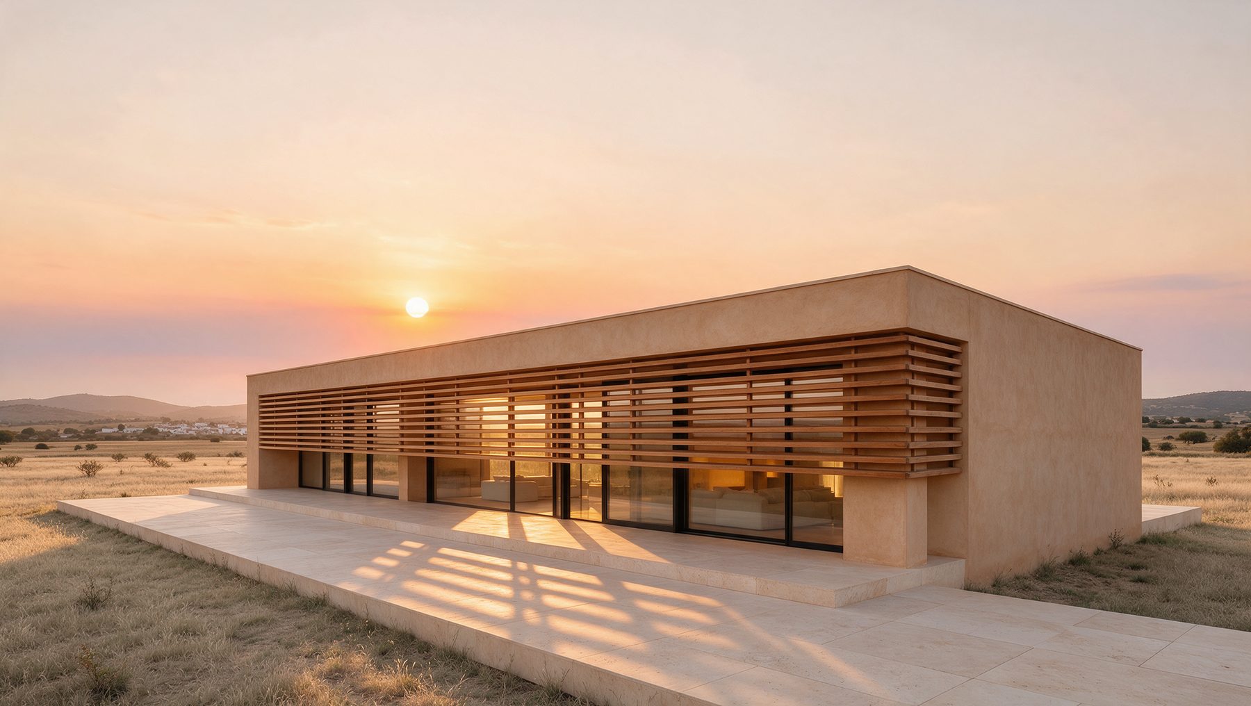 Boundary exterior render