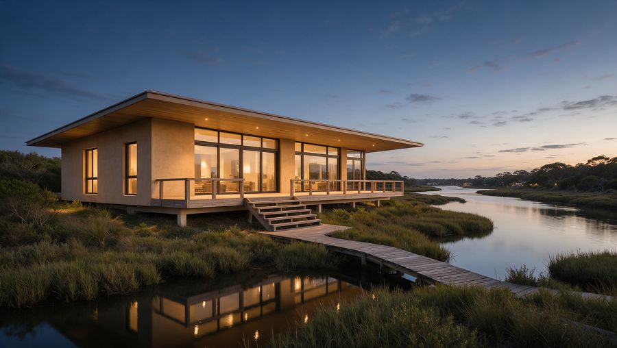Inlet exterior render