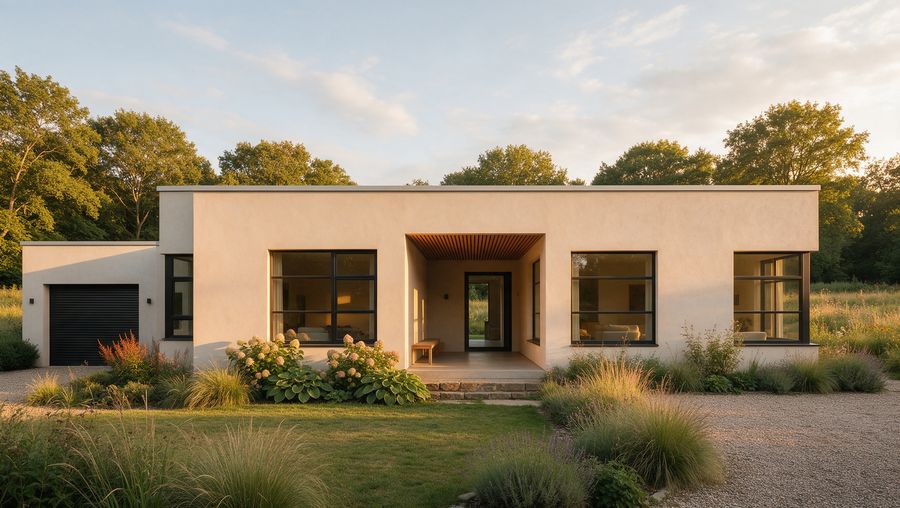 Meadow exterior render