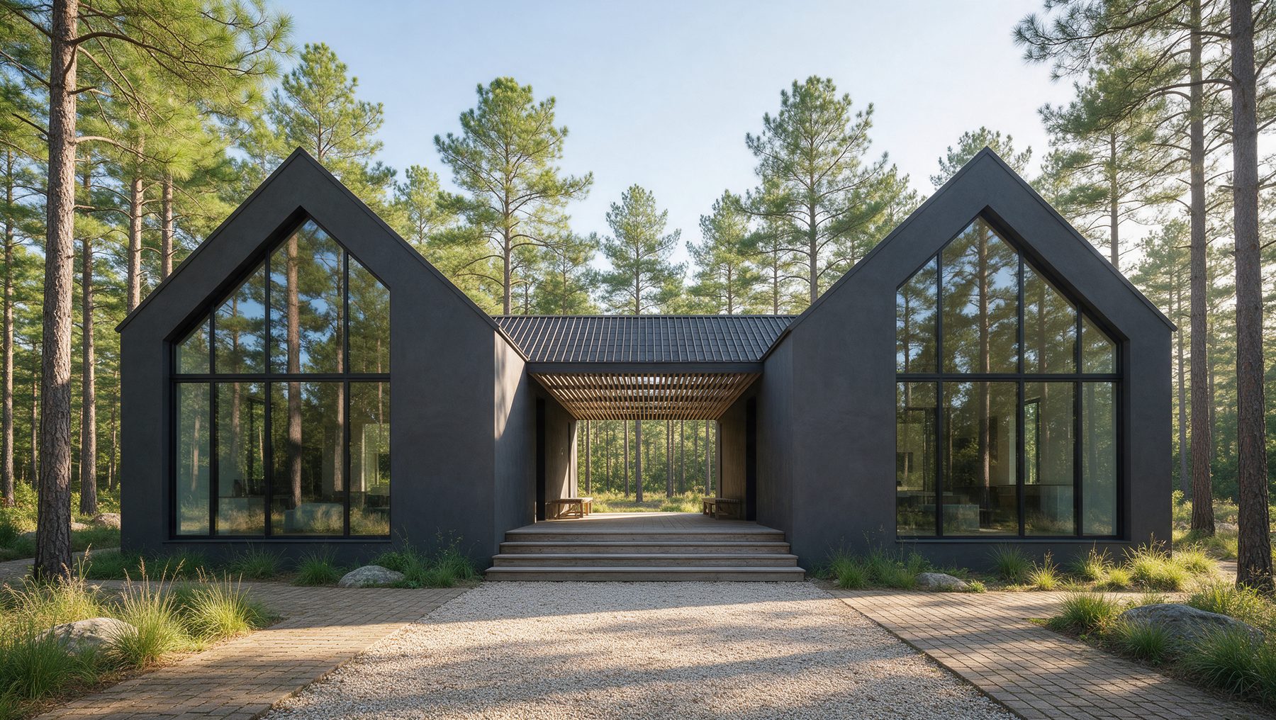 Saddle exterior render