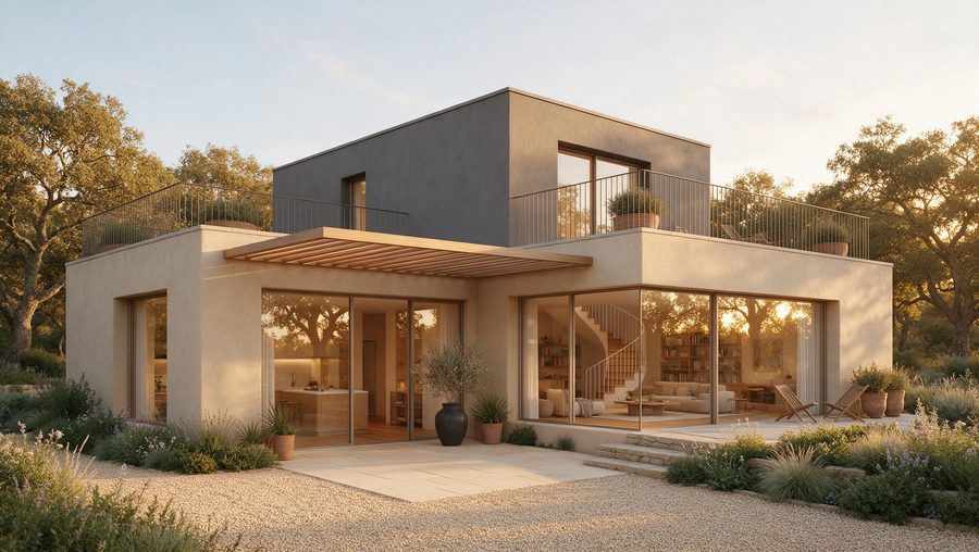 Walnut Retreat exterior render